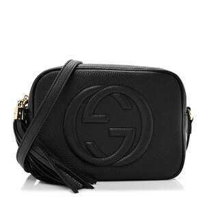Gucci Pebbled Calfskin Small Soho Disco #231338G14B